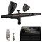 Master Elite Plus Airbrush Set - Elite Level Performance Dual-Action Gravity Feed Airbrush Kit with Case, 0.3mm Tip, 2 Cups, Filter - Auto, Art, Hobby